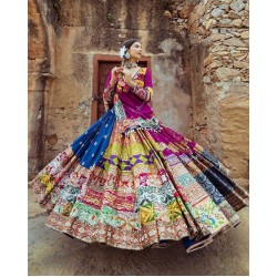 Dandiya raas special gamthi ghaghra choli